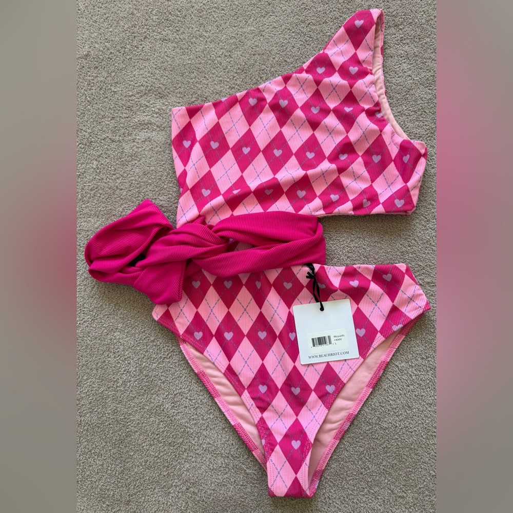 NEW - Beach Riot - Carlie One Piece - CROSS MY HEART -